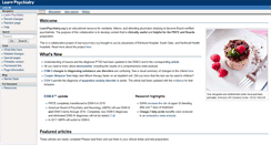 Desktop Screenshot of learnpsychiatry.org