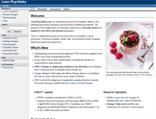 Tablet Screenshot of learnpsychiatry.org